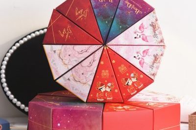 Creative Size Triangle Candy Box (2)