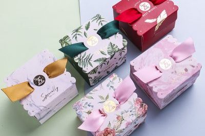 Creative Wedding Square Candy Box (6)