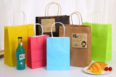 Custom Cake Baking Kraft Paper Bag (5)