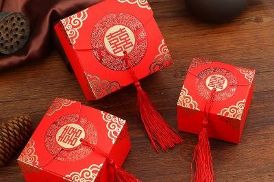 Custom Logo Wedding Candy Bag (3)