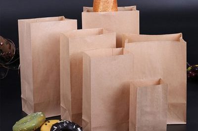 Custom Square Bottom Kraft Paper Food Bag (5)