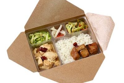 Eco-Friendly Kraft Paper Fast Food Box (5)