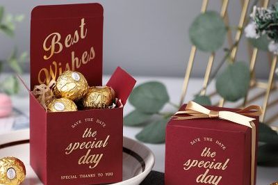 Marriage Spot Creative Wedding Candy Box (4)