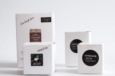 Simple White Card Candle Box (4)