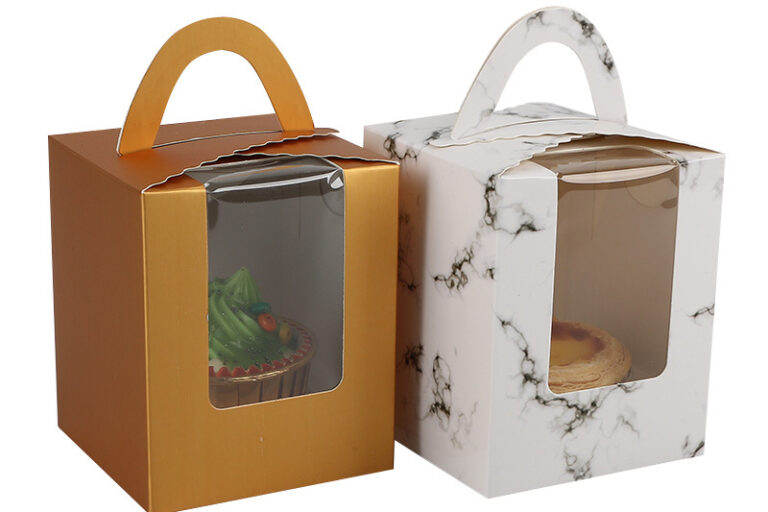 Transparent Dessert Packaging Box With Window (1)