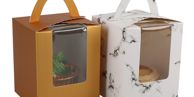 Transparent Dessert Packaging Box With Window (1)