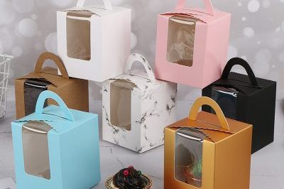 Wholesale 1 Portable Muffin Cup Cake Box (6)