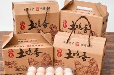 Wholesale Portable Kraft Paper Egg Box (4)