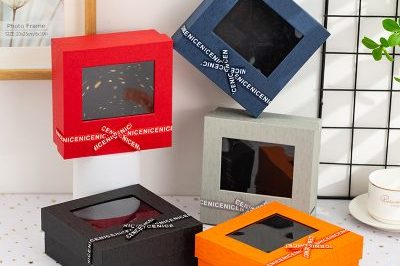 Window Cosmetic Bow Gift Box (4)