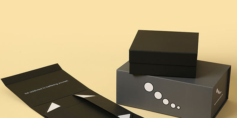 magnetic rigid gift box with lid