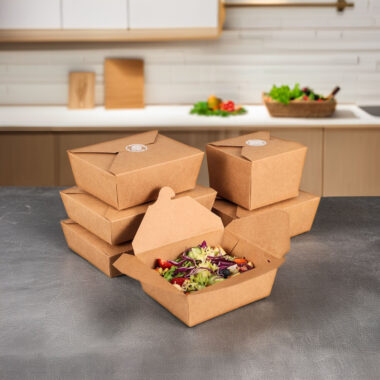 kraft paper food packaging box