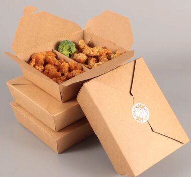 kraft paper food packaging box