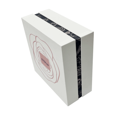 removable lid rigid gift box for cosmetics