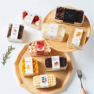 plastic food packaging box with lid
