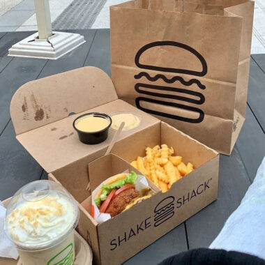 chips takeaway paper food packaging box