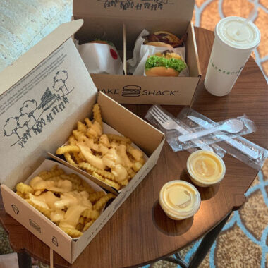 chips takeaway paper food packaging box