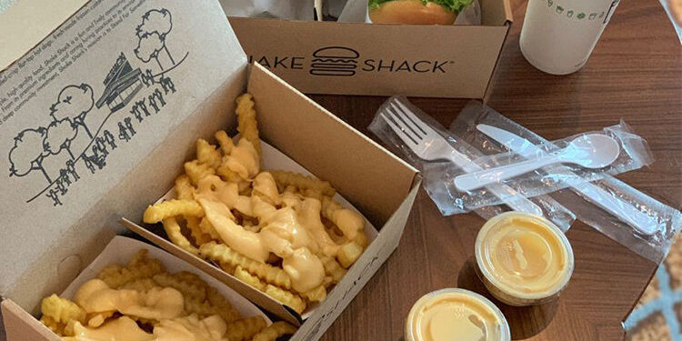 chips takeaway paper food packaging box