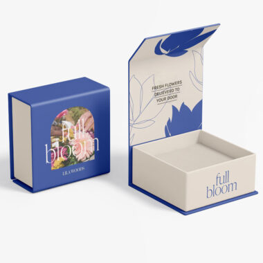 magnet gift box with magnetic lid