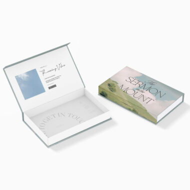 magnet gift box with magnetic lid