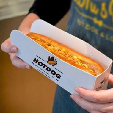 clamshell paper food packaging box