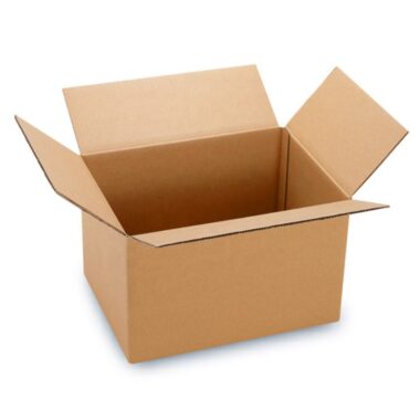 Custom logo printed corrugated shipping box