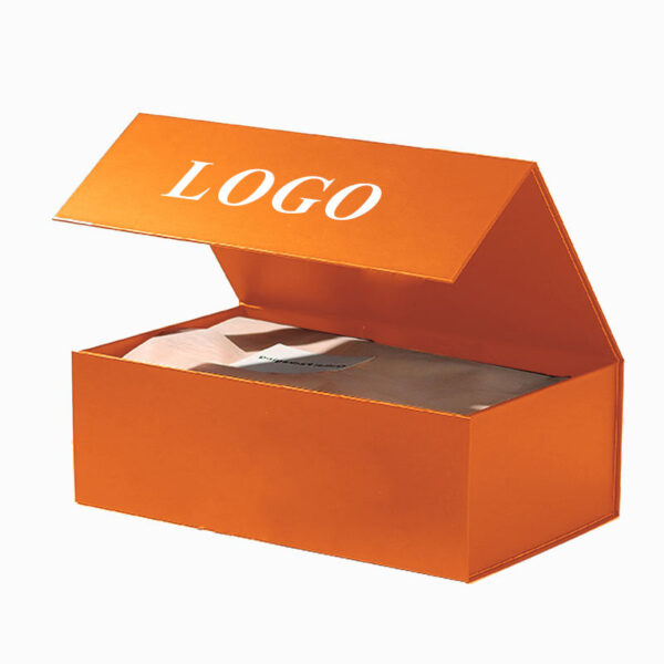 magnetic closure gift box with logo