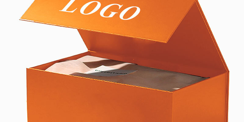 magnetic closure gift box with logo