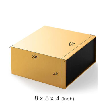 perfume gift box with magnetic folding