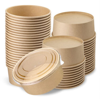 Biodegradable Kraft Paper Salad Box