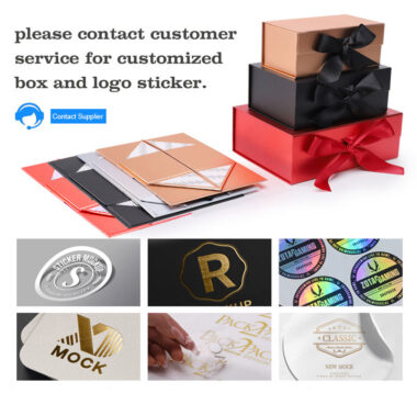 cardboard gift box with custom logo
