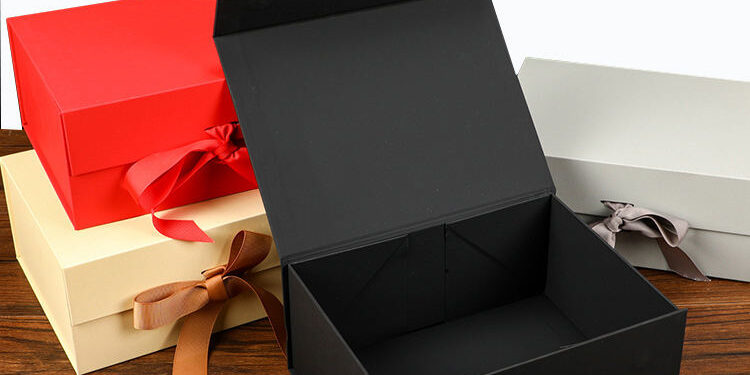 High Quality Rigid Packaging Gift Box Custom Logo Printed (5) cardboard gift box with custom logo
