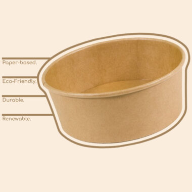 paper food packaging box with lid