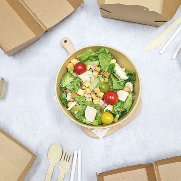 paper food packaging box with lid