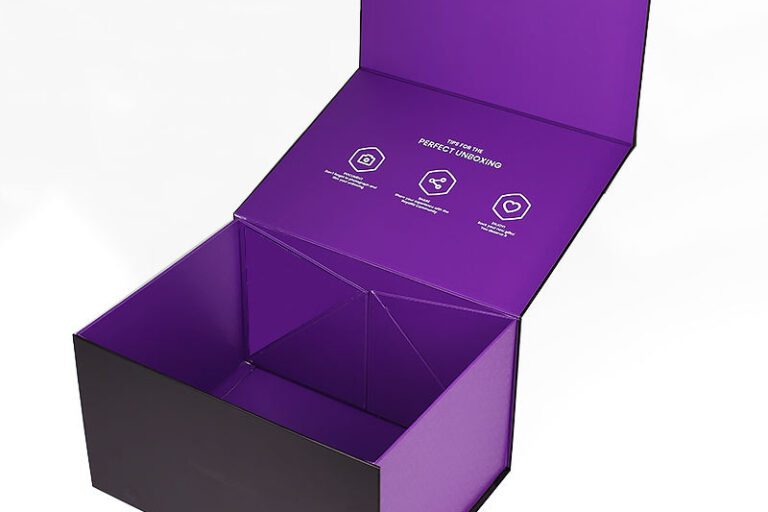 closure gift box with custom logo