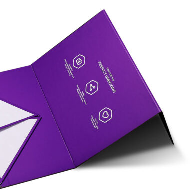 closure gift box with custom logo