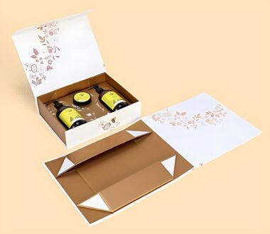 cardboard gift box with custom logo