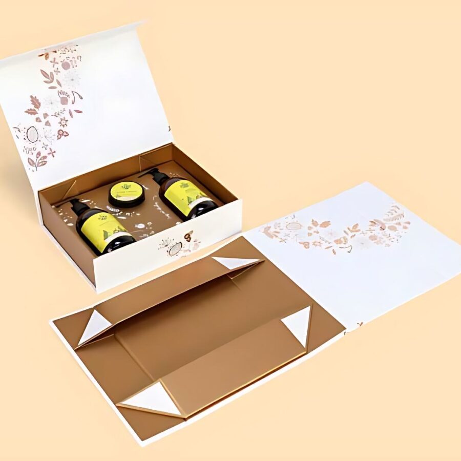 cardboard gift box with custom logo