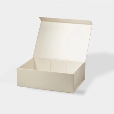 luxury cardboard gift box with ribbon