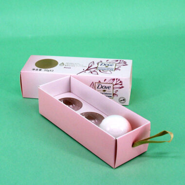 gift box with rigid structure and printing